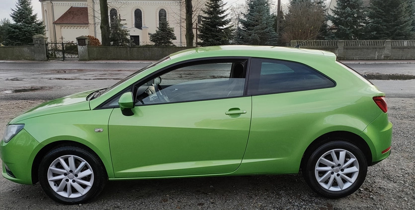 Seat Ibiza cena 18900 przebieg: 264000, rok produkcji 2013 z Szepietowo małe 254